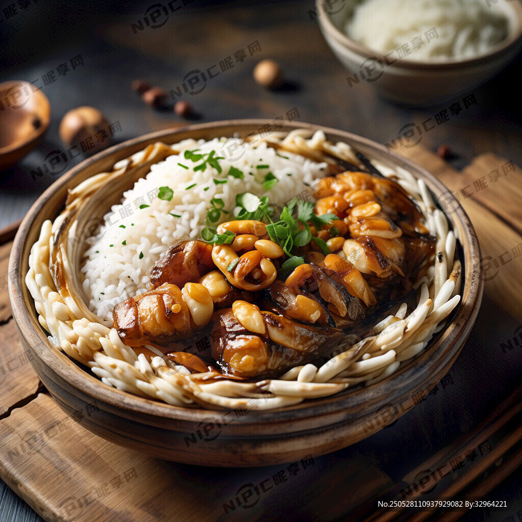 黃豆酸筍魚仔飯