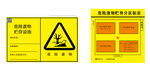 當心觸電安全警示標識