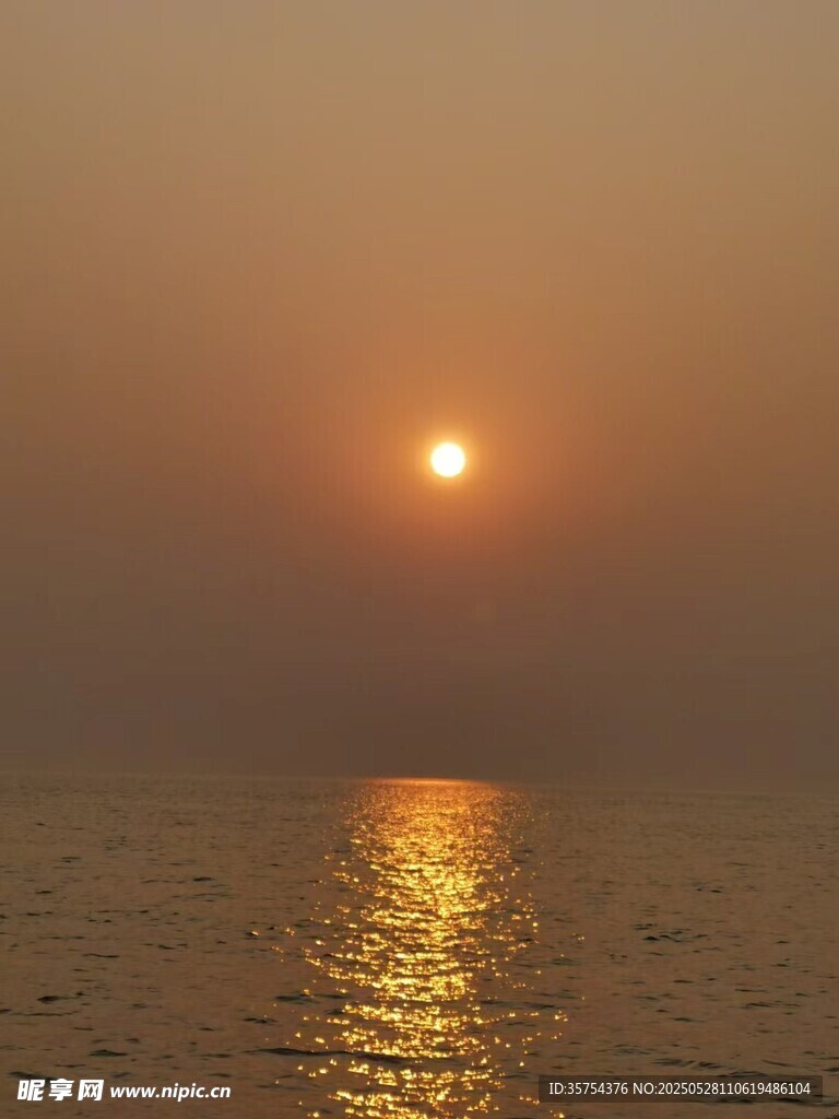 海上落日美景