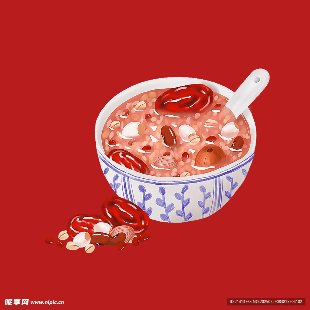 手繪八寶粥
