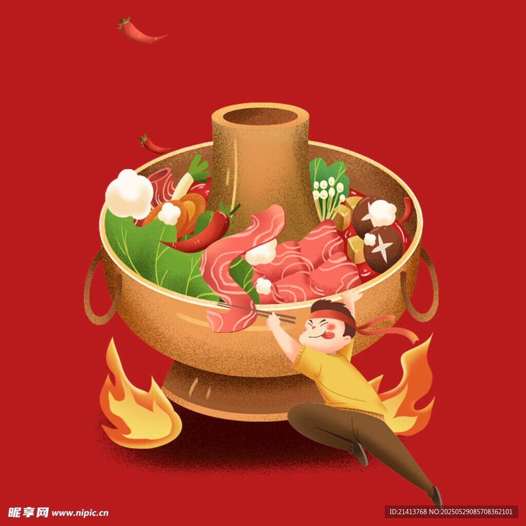 火鍋熱辣食材