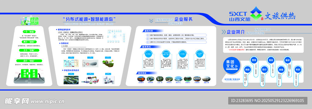 文旅企業(yè)簡介文化墻
