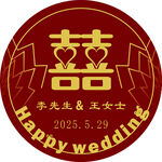 婚禮紀念 logo