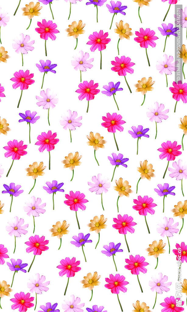 花朵 數(shù)碼印花 手繪花 水彩
