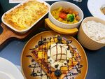 豐盛美味的多樣餐食組合