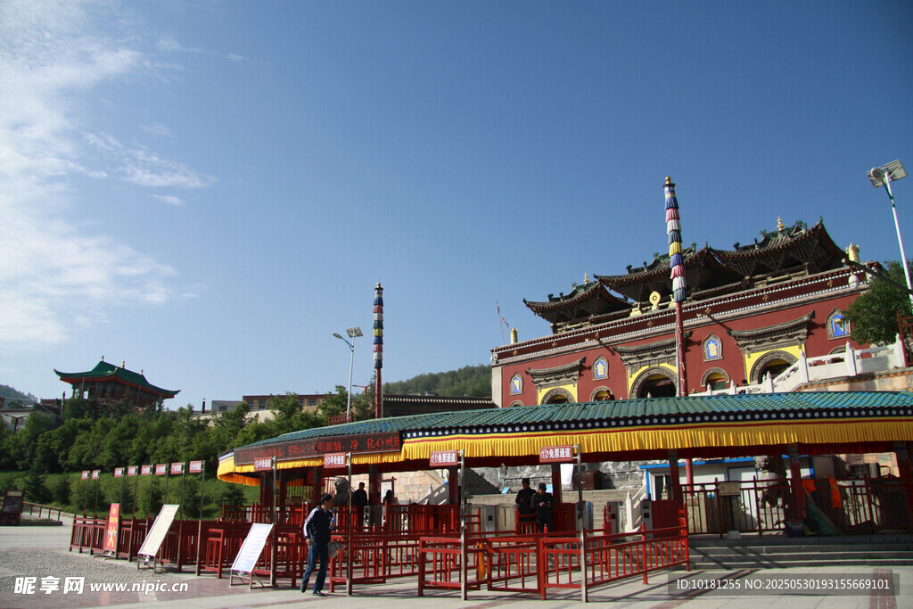 古色古香的中式建筑景觀