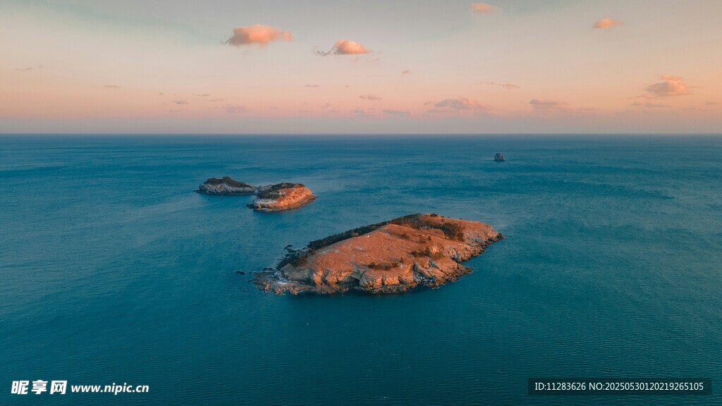 海上島嶼美景