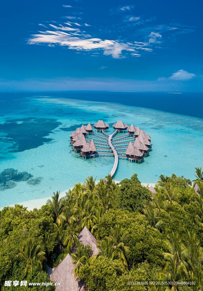 馬爾代夫海島度假美景