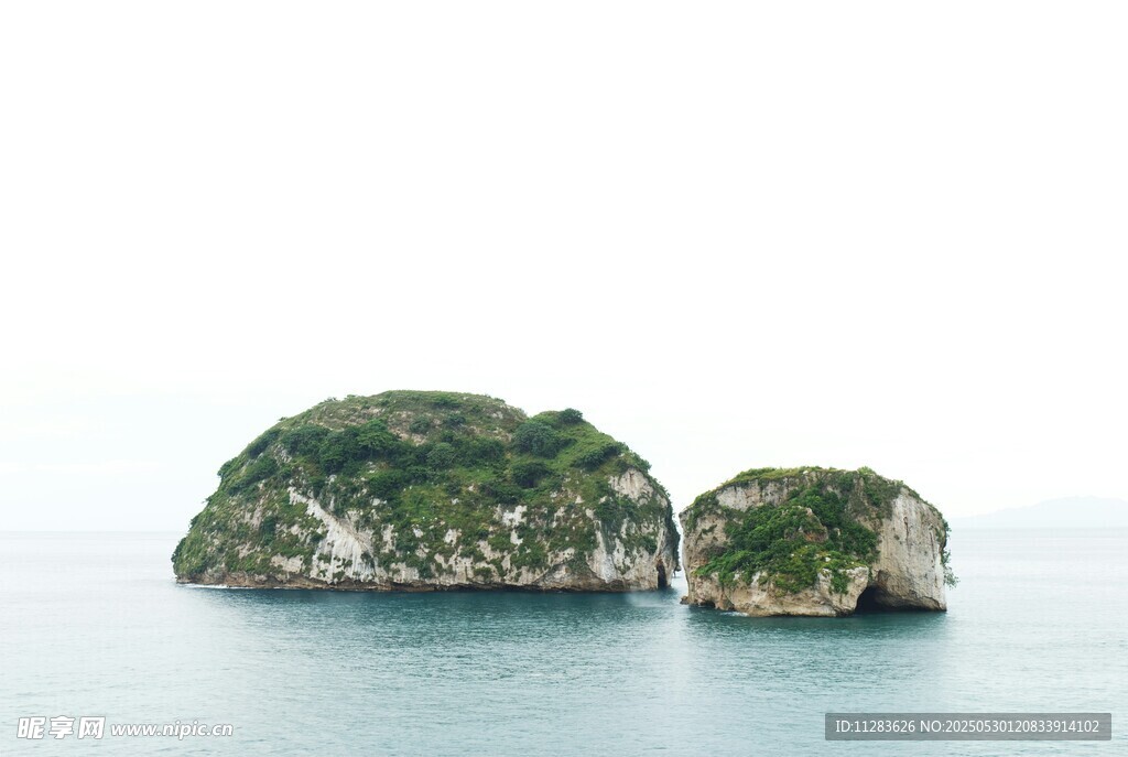 海上雙島景觀