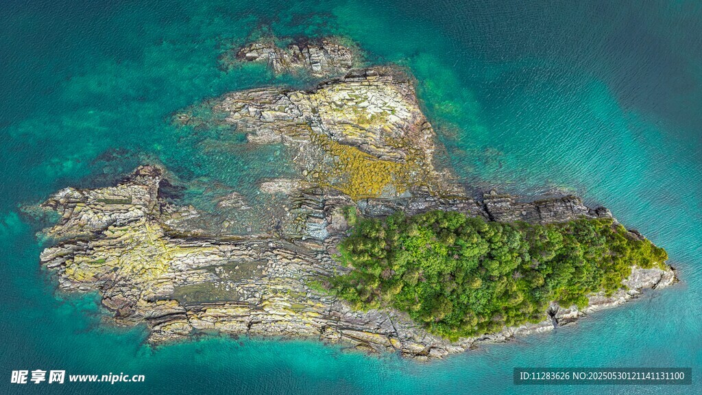 美麗海島俯瞰圖