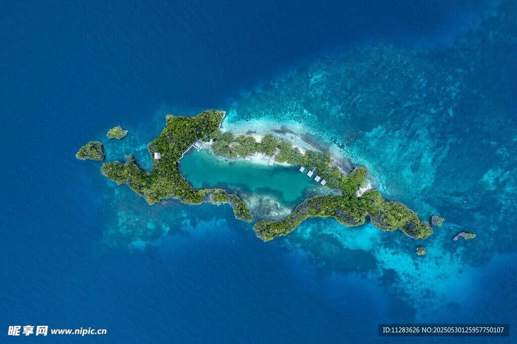 美麗海島俯瞰圖