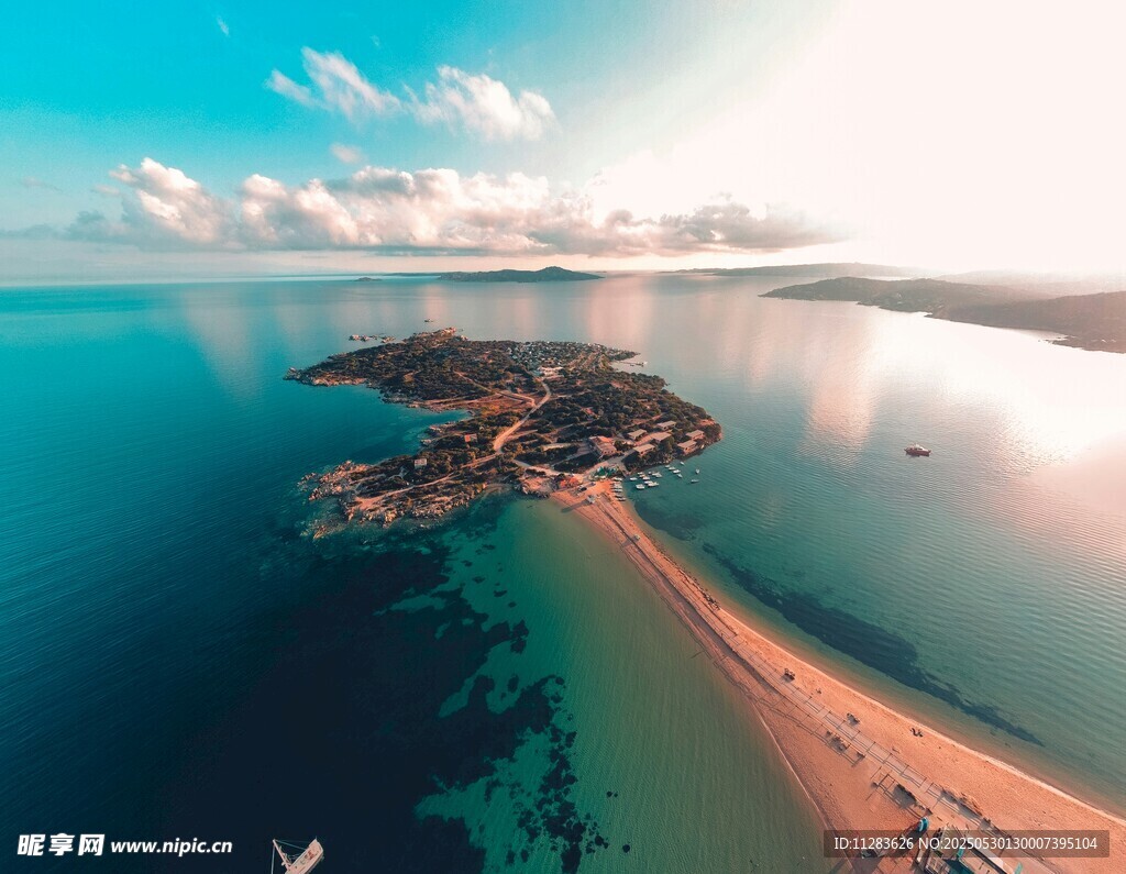 美麗海島海岸風光景色