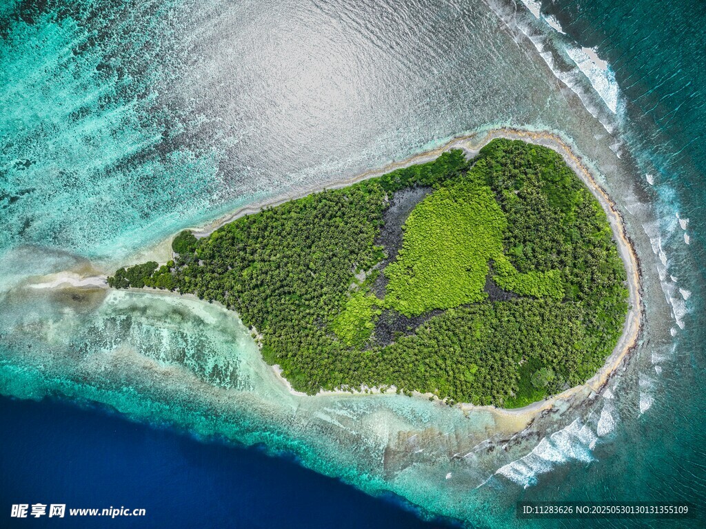 美麗海島俯瞰圖