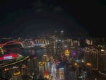 城市璀璨夜景俯瞰圖