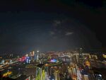 璀璨都市夜景俯瞰圖