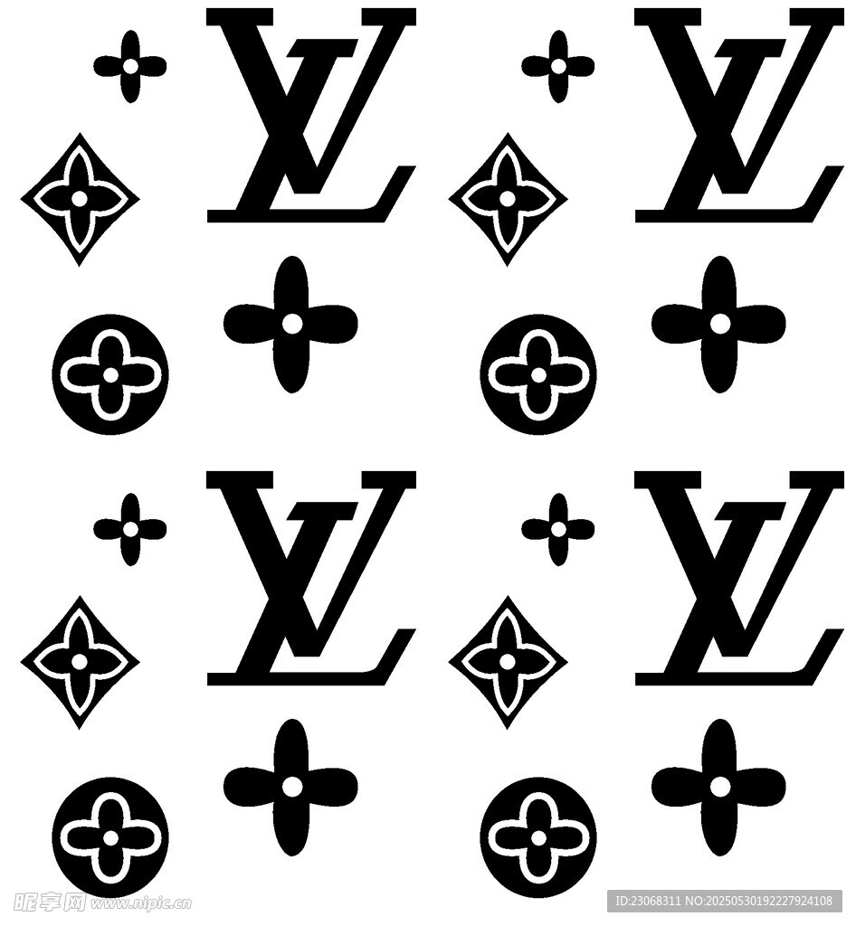 LV經(jīng)典圖案設(shè)計(jì)元素
