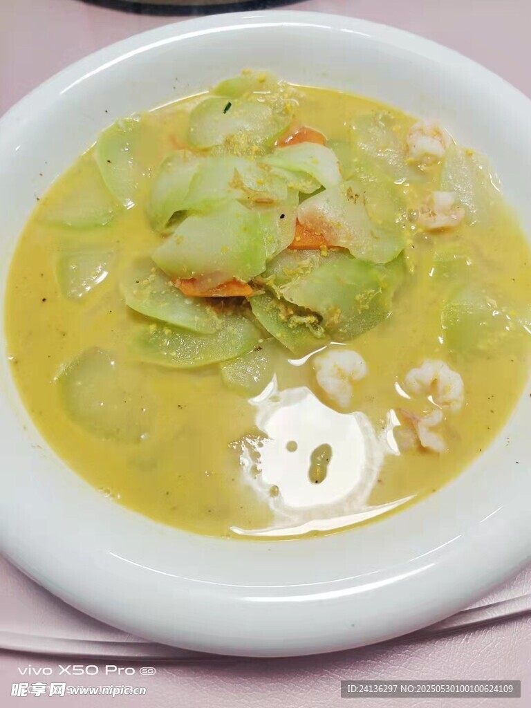蝦仁西葫蘆濃湯