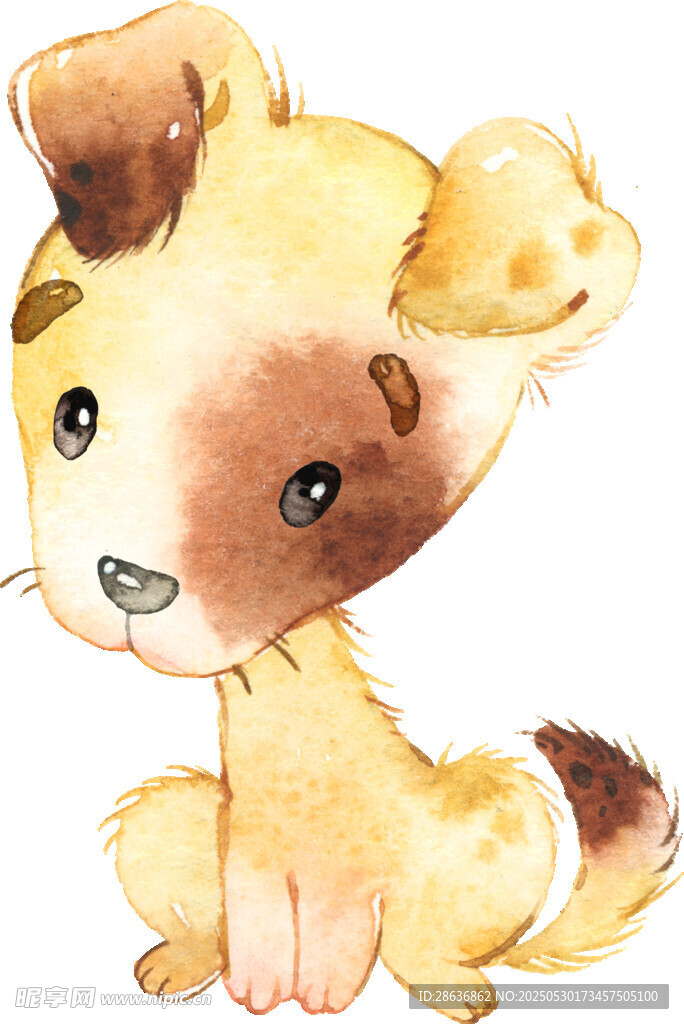 可愛小狗插畫