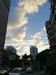 城市間的天空美景