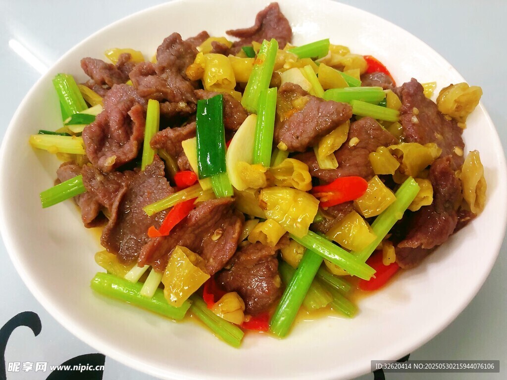 泡椒炒牛肉