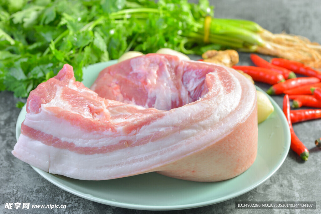新鮮五花肉