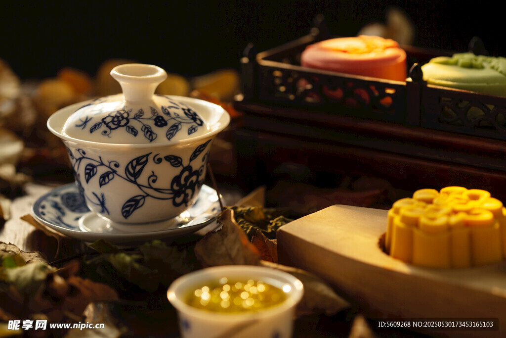中秋傳統茶點雅致組合