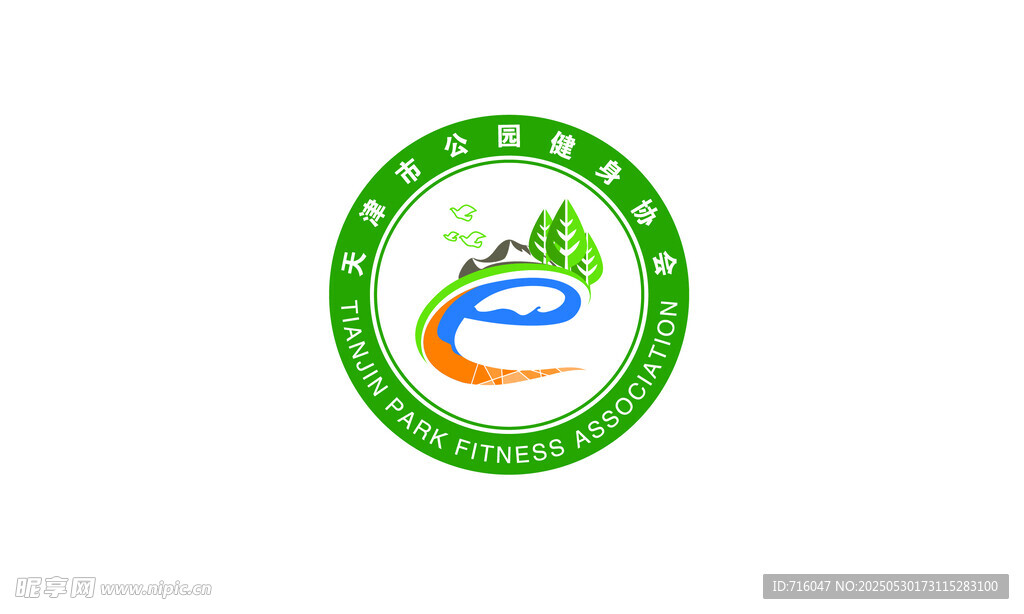 天津市公園健身協(xié)會(huì)logo