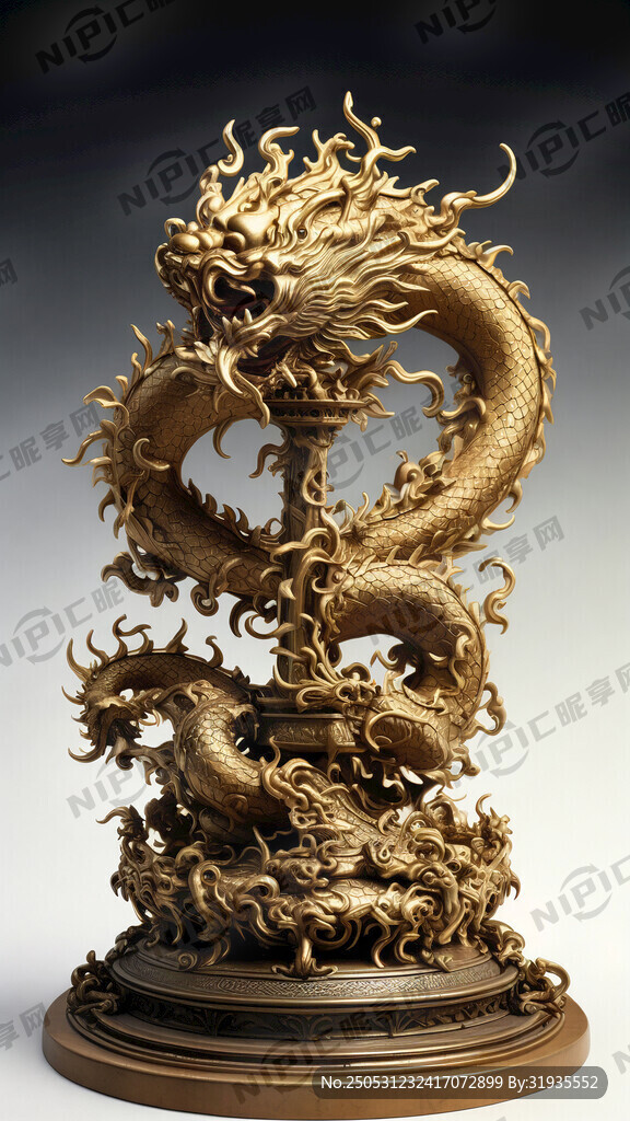 金龍盤柱