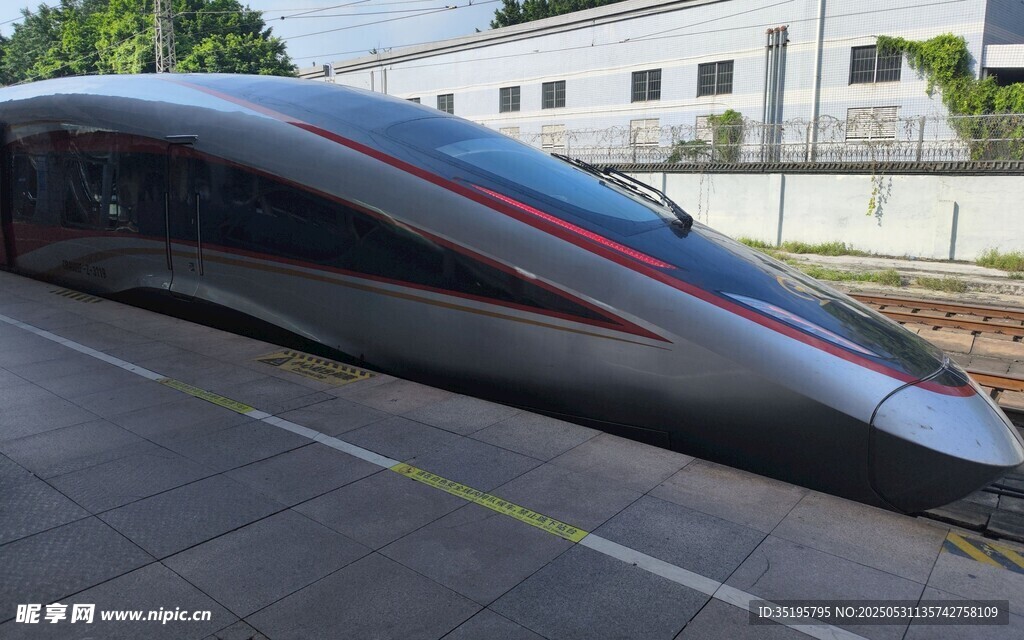 高速列車外觀特寫
