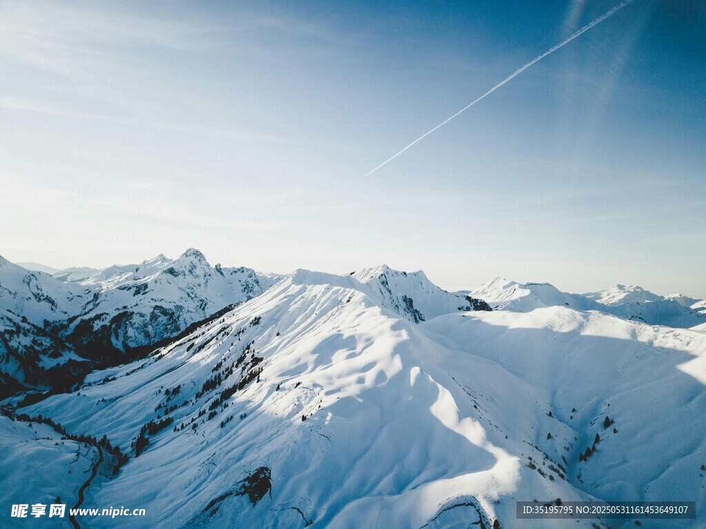 壯麗雪山美景