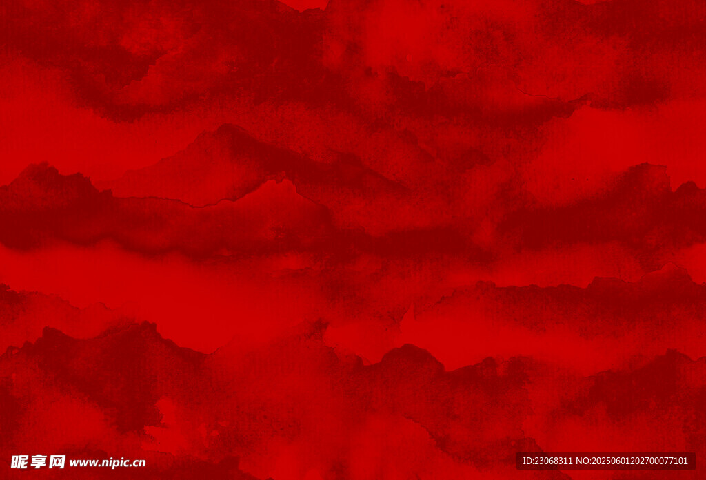 紅色抽象水彩紋理背景