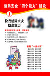 消防安全四個能力建設宣傳