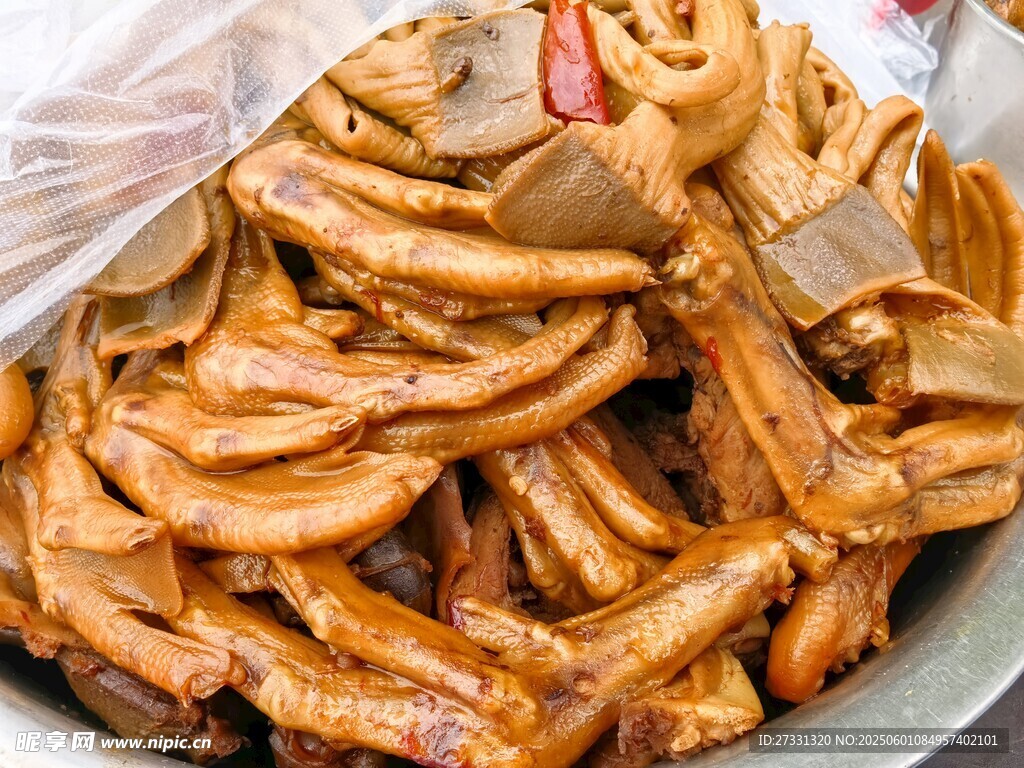 美味鹵制鴨爪子