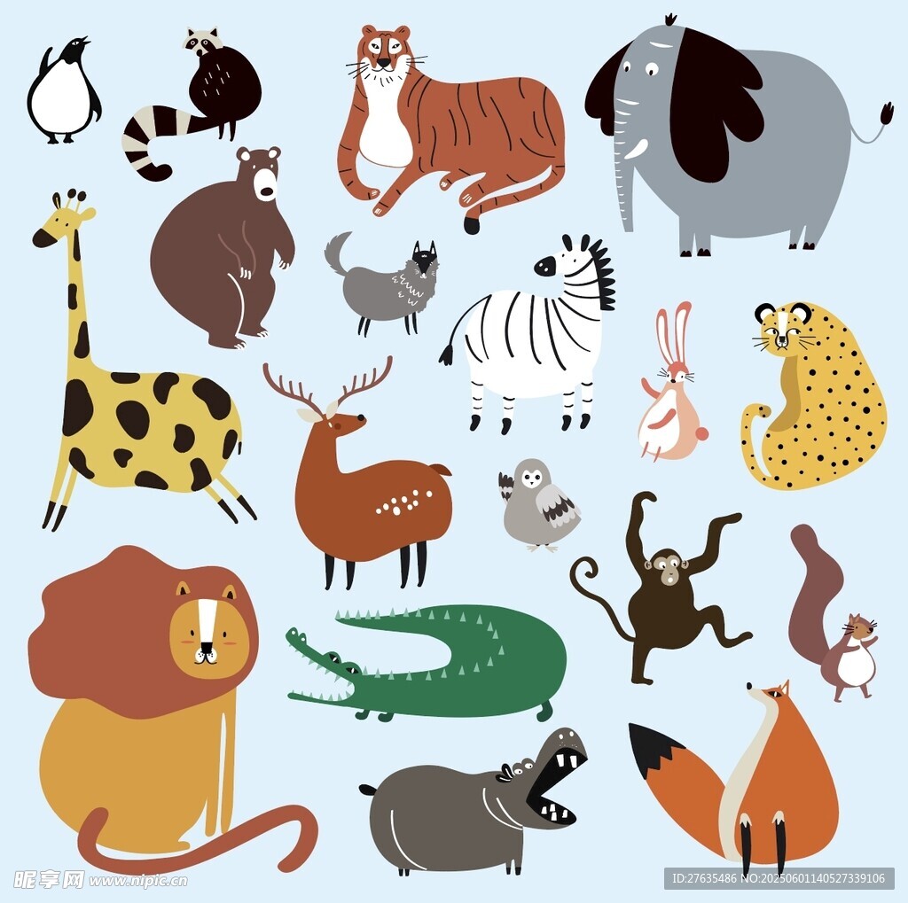 可愛野生動物大集合