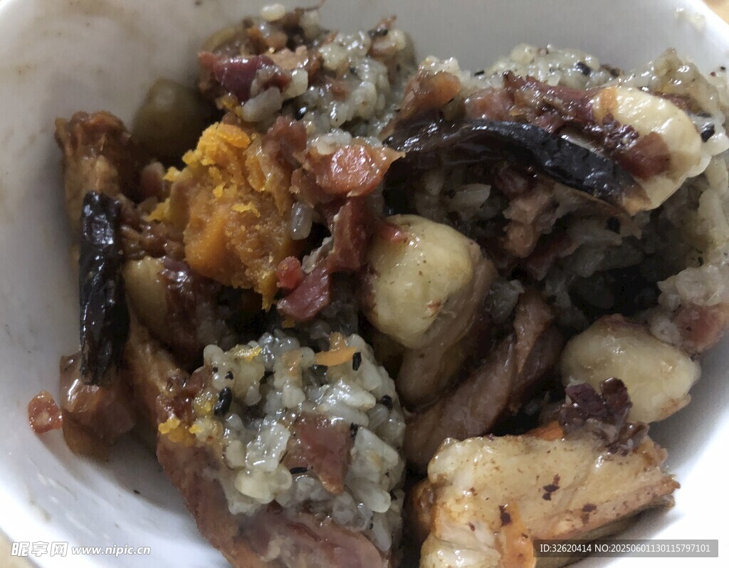 粽子 蛋黃粽 