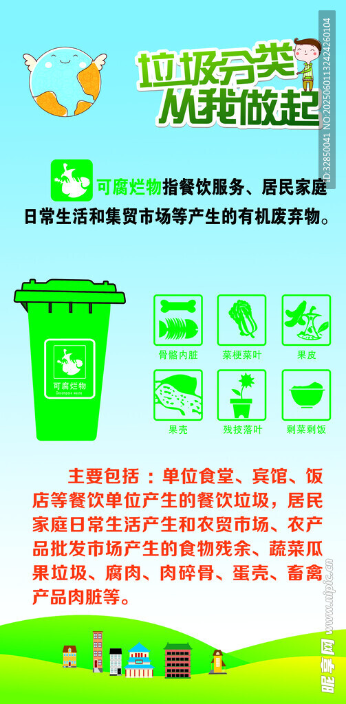 垃圾分類宣傳海報