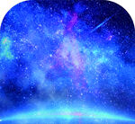 夢幻星空背景圖