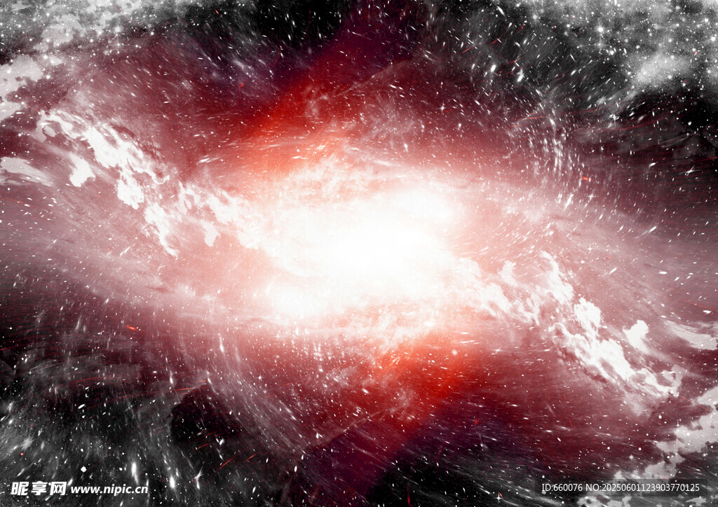 神秘絢爛的宇宙星云景象