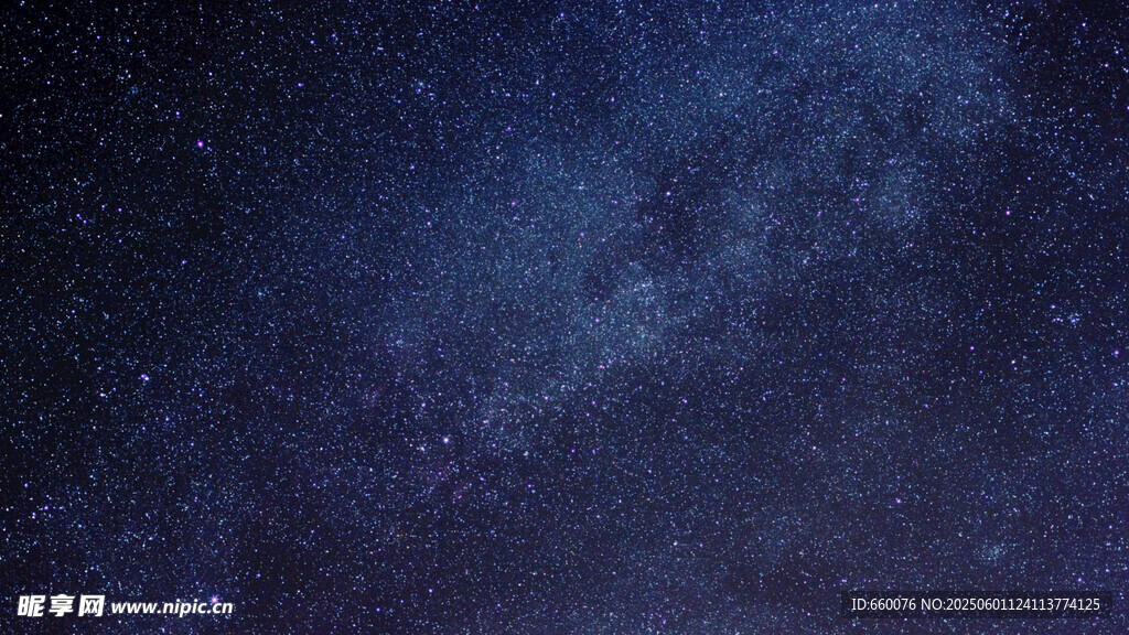 深邃夜空下的璀璨星河
