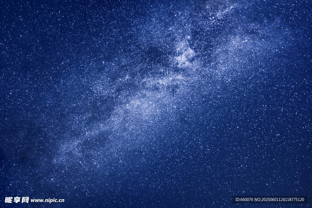 深邃夜空下的璀璨星河