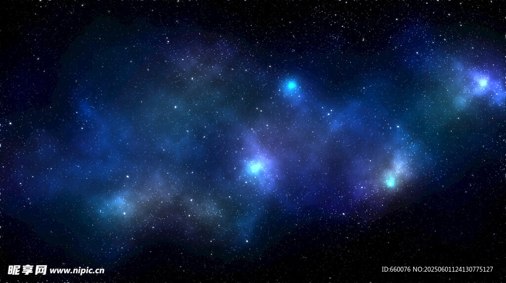 夢幻星空宇宙景象