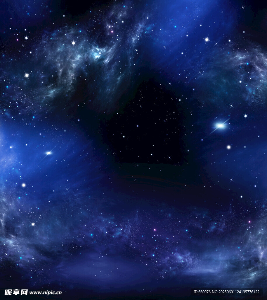 夢幻深邃的浩瀚星空