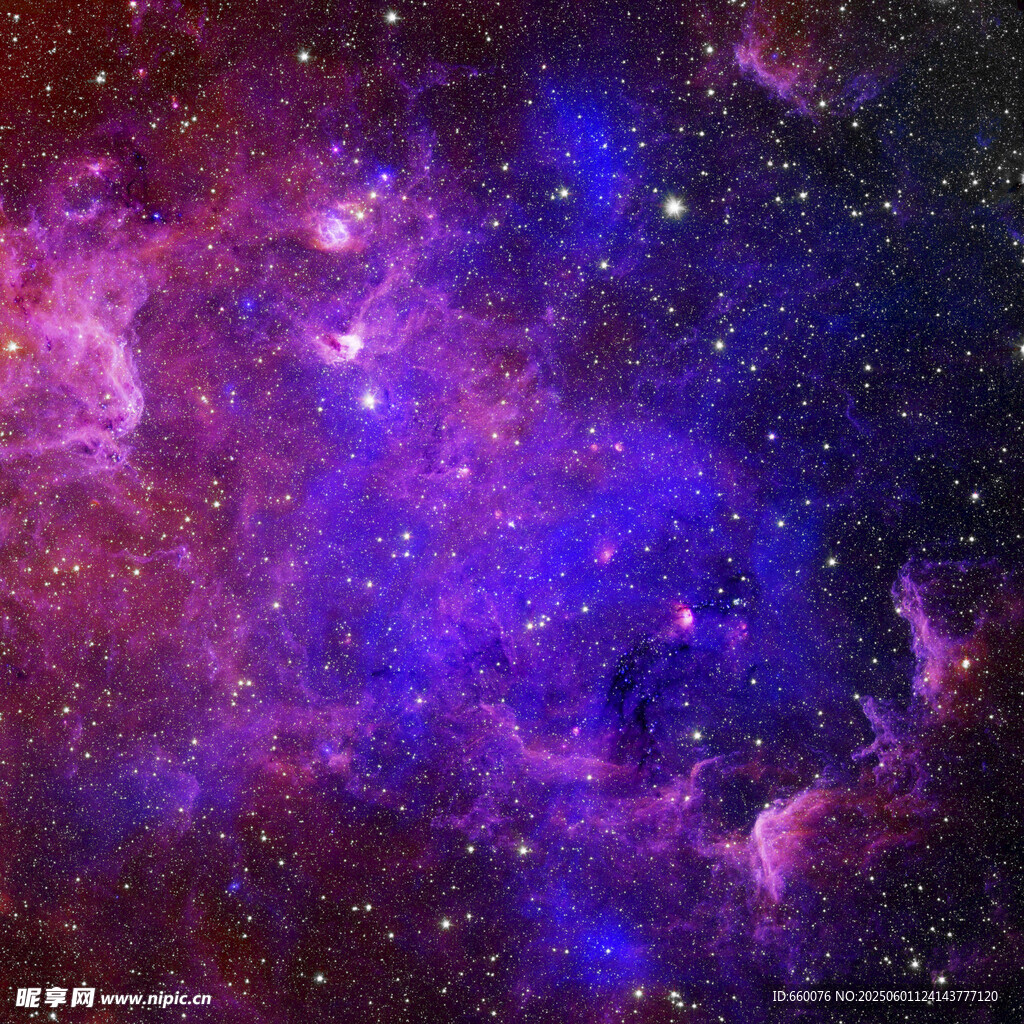 夢幻絢麗的宇宙星云景觀