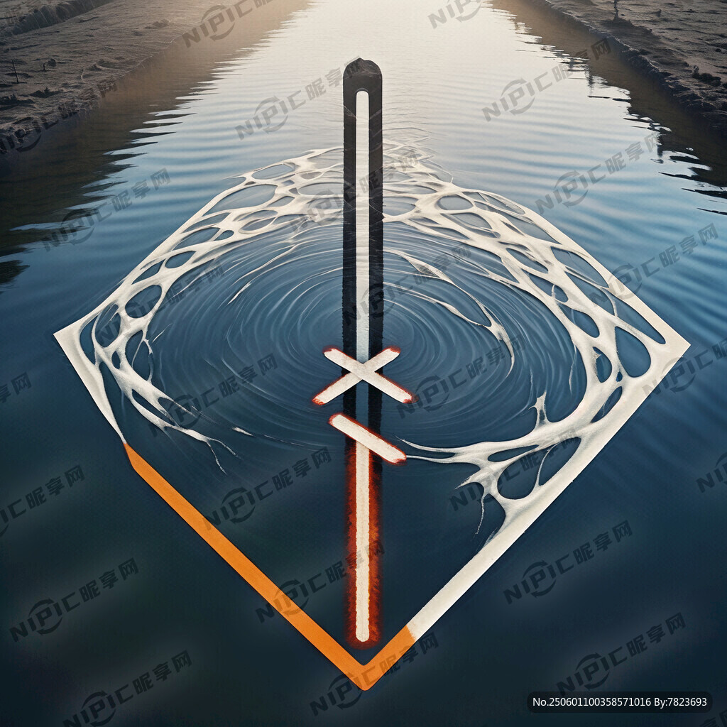 四條河流匯聚成一條河流標(biāo)志