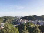 山城風光俯瞰圖