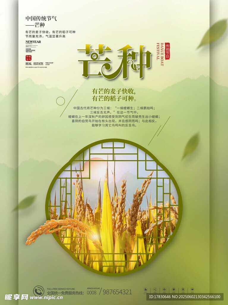 芒種海報