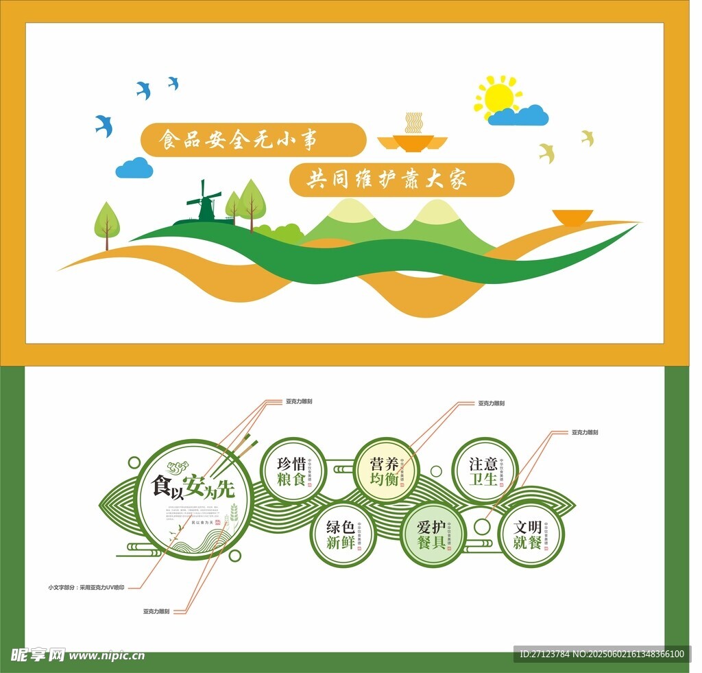 綠色環保生活宣傳頁設計