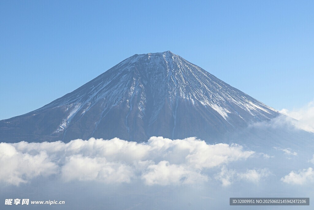 富士山云海美景