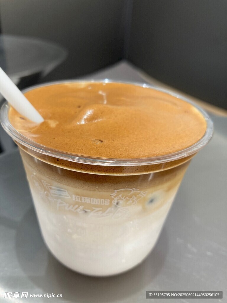冰咖啡飲品特寫