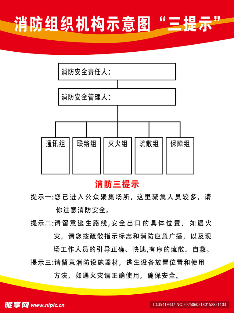 消防組織機(jī)構(gòu)示意圖展示